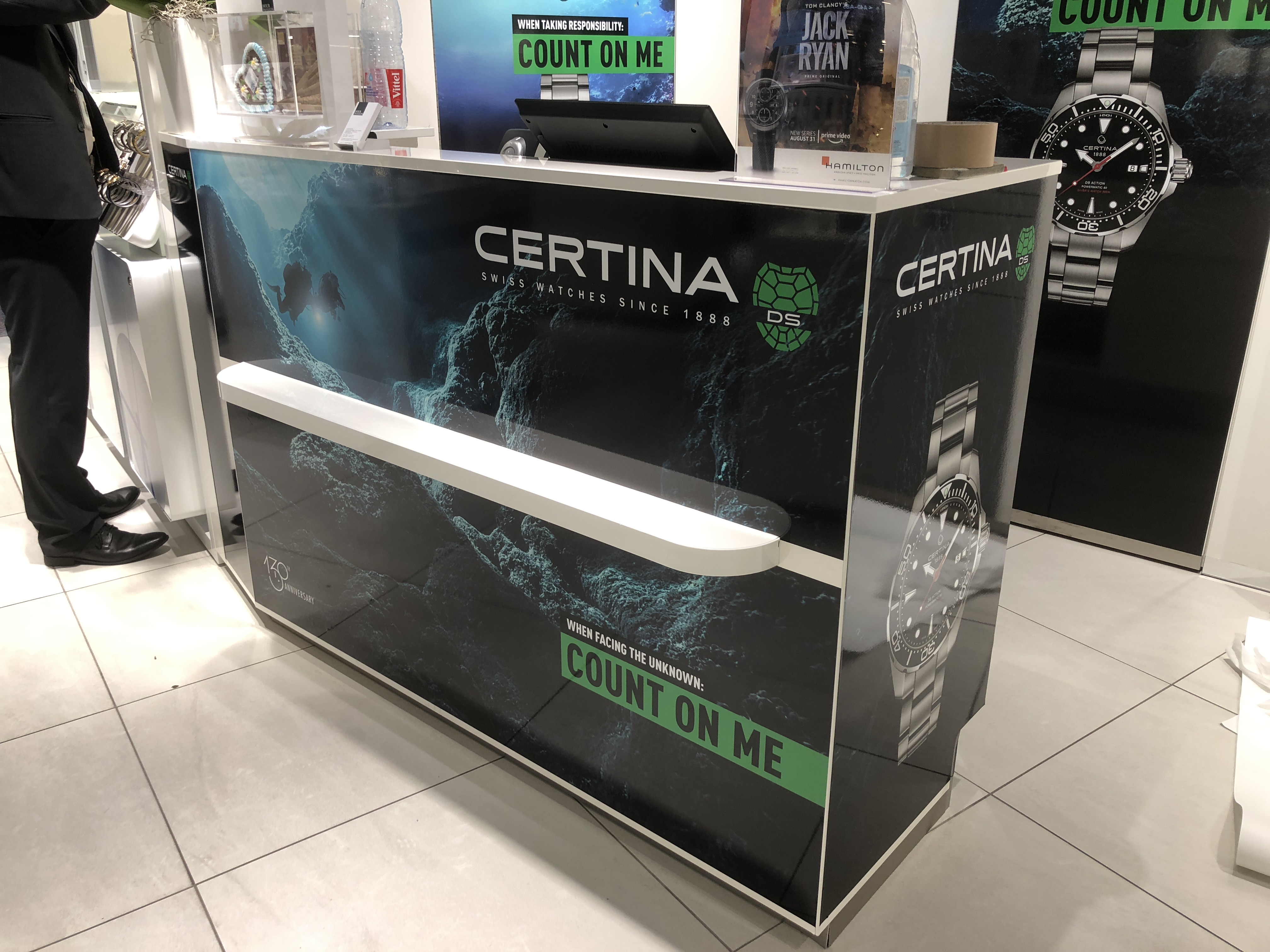 Certina Counter Digitaldruck