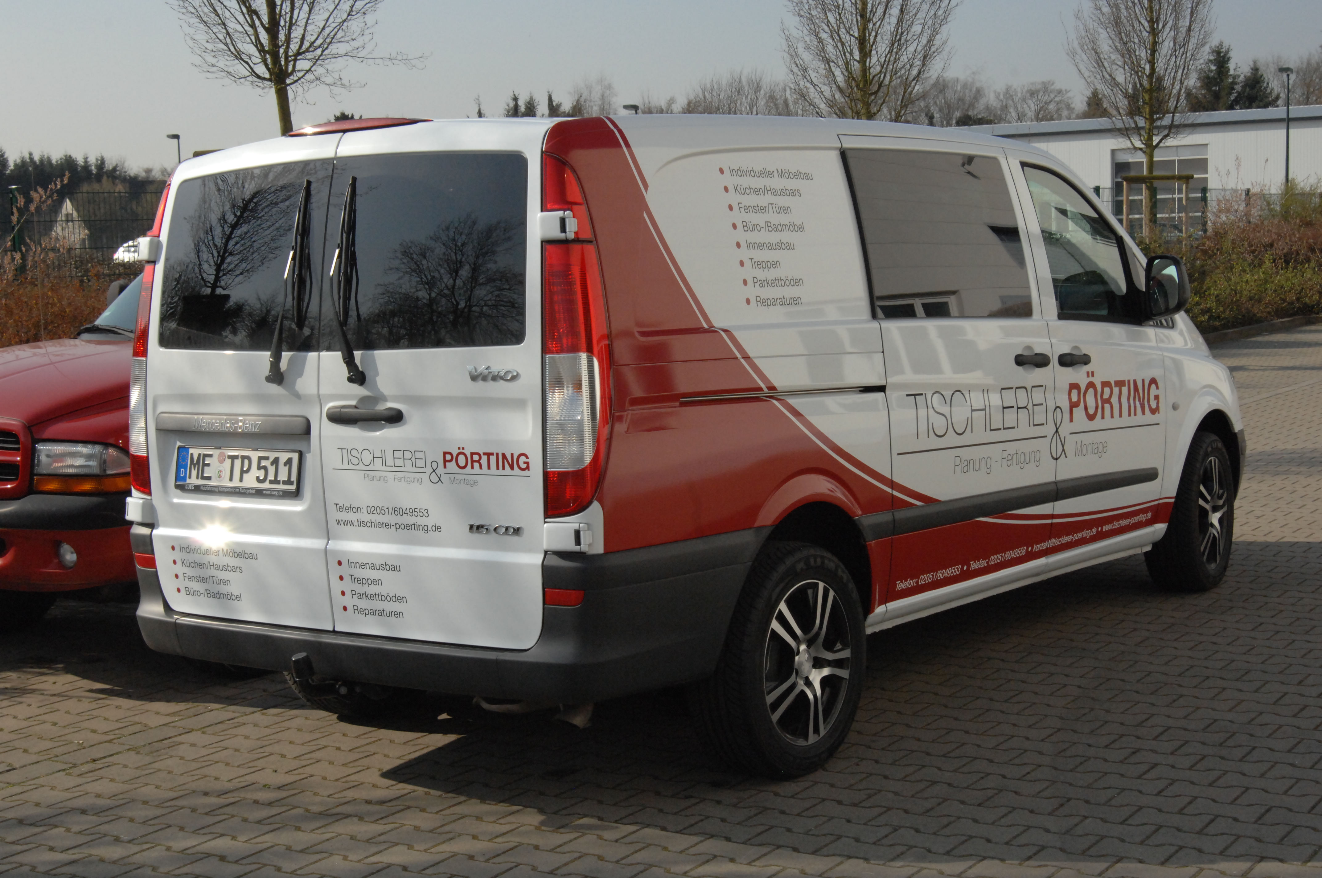 Pörting Fahrzeugbeschriftung