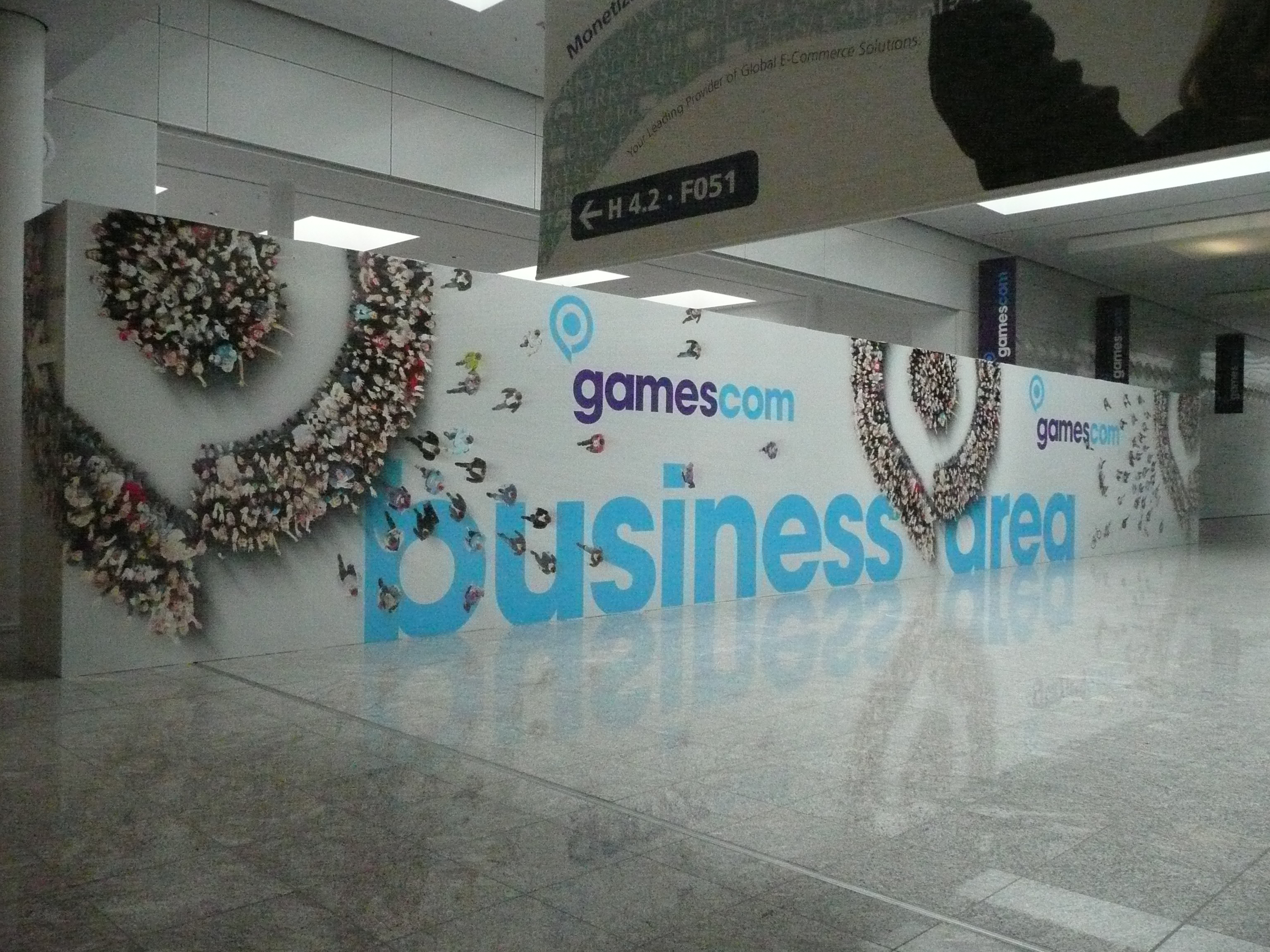 Gamescom Messestand