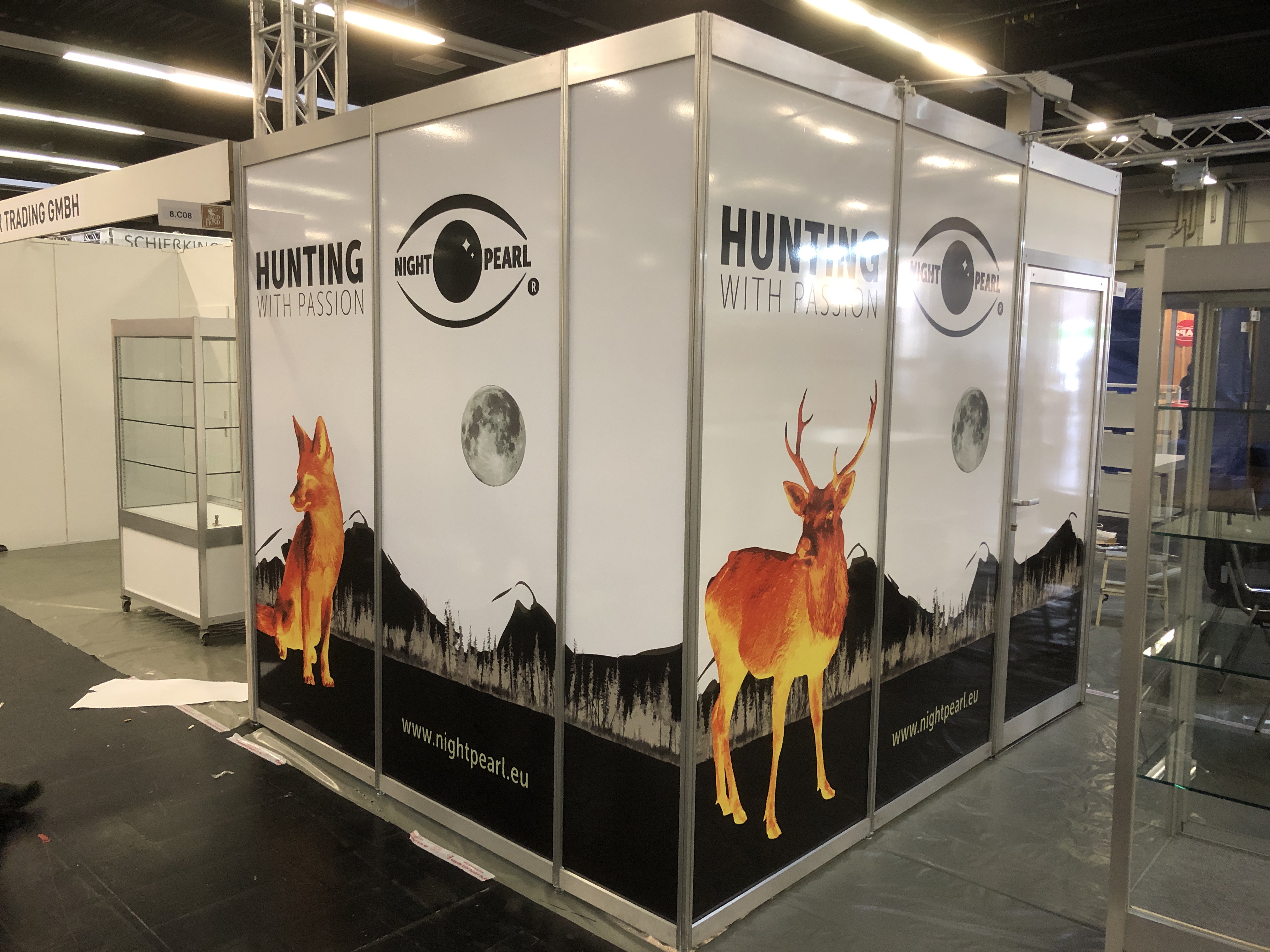 Messestand Hunting