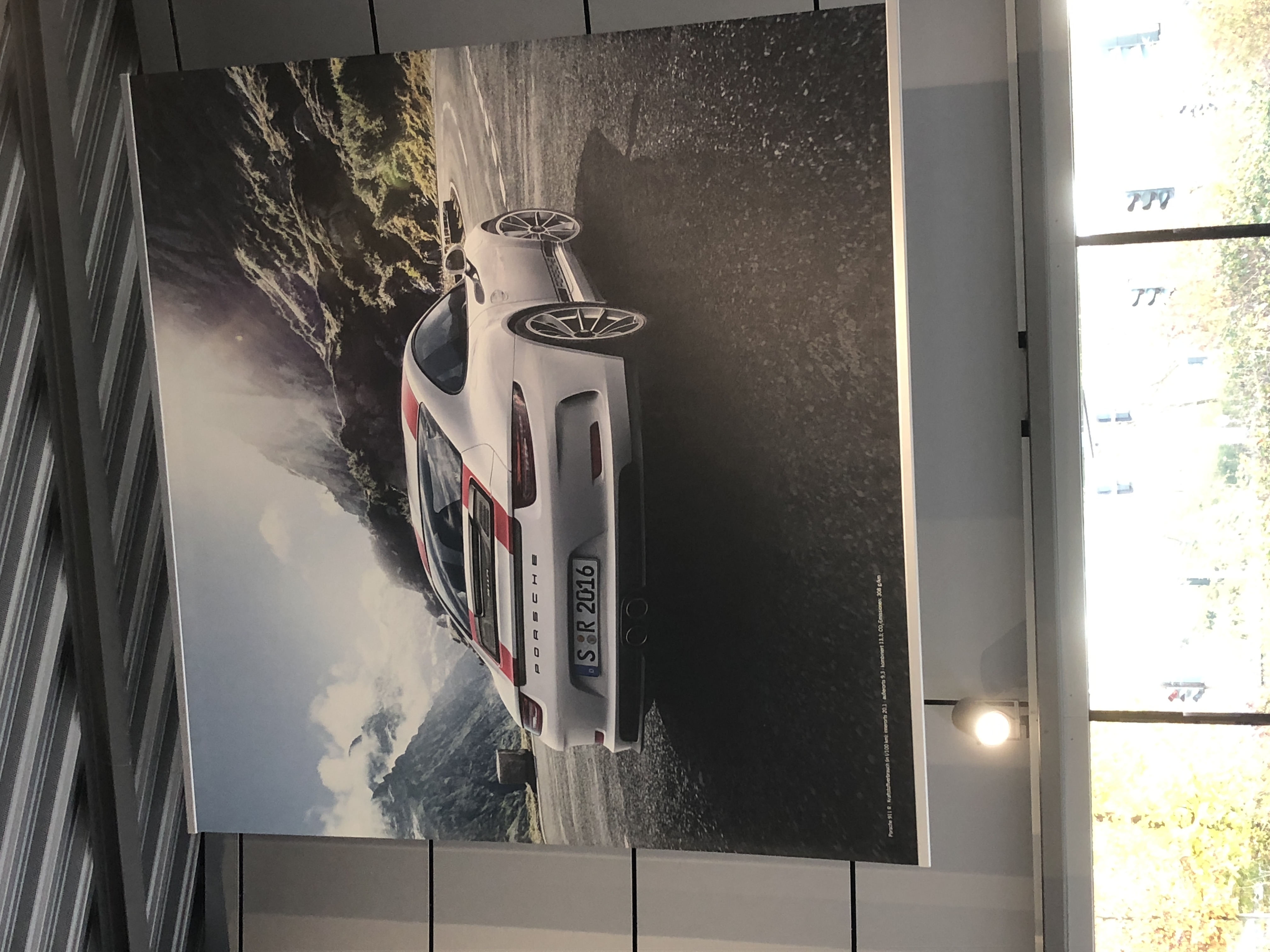 Porsche Textilbanner