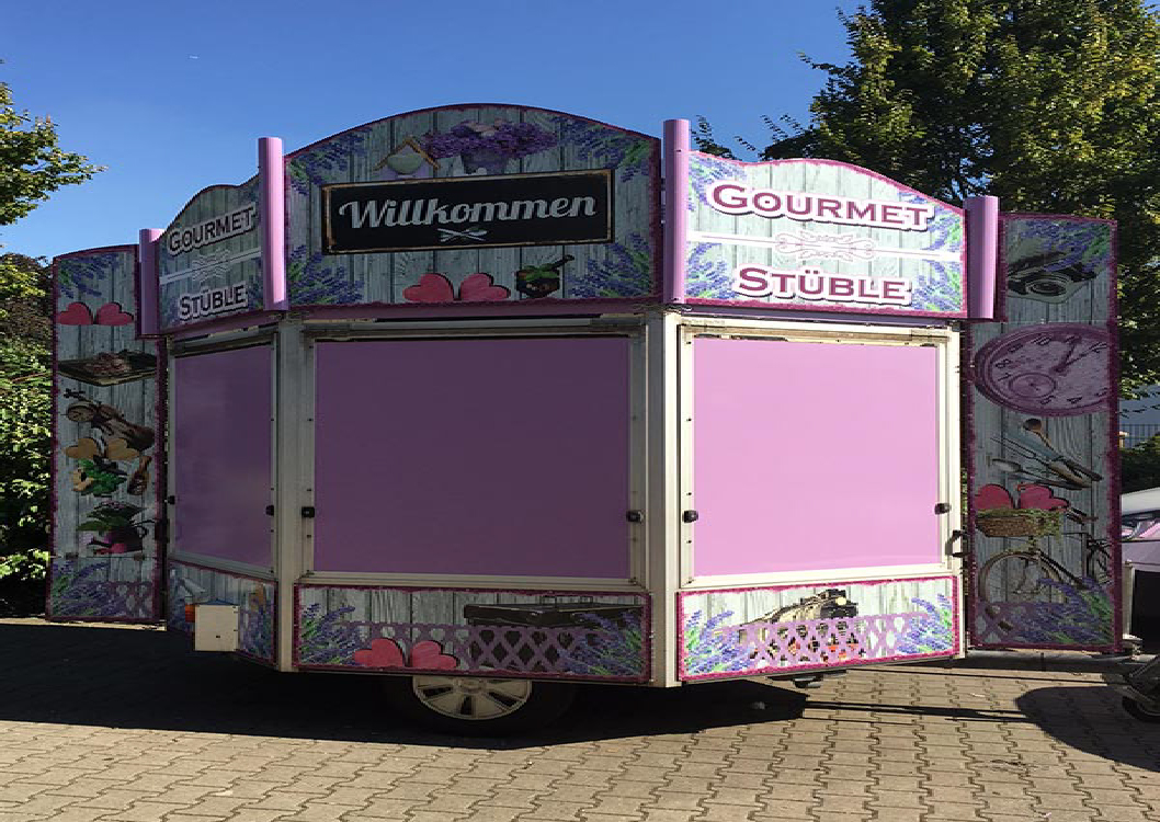 Gourmet Stüble Beschriftung