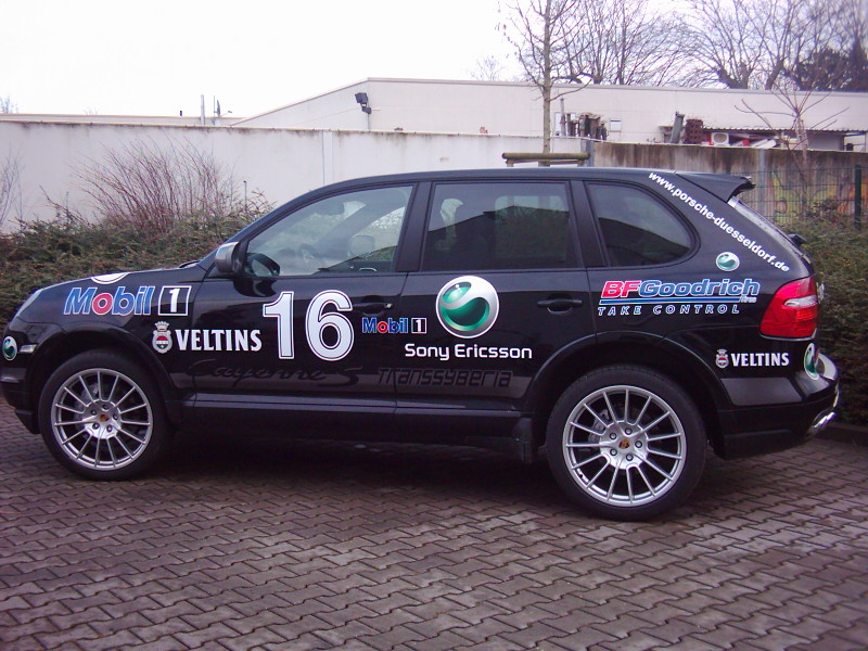 Porsche Cayenne Folierung