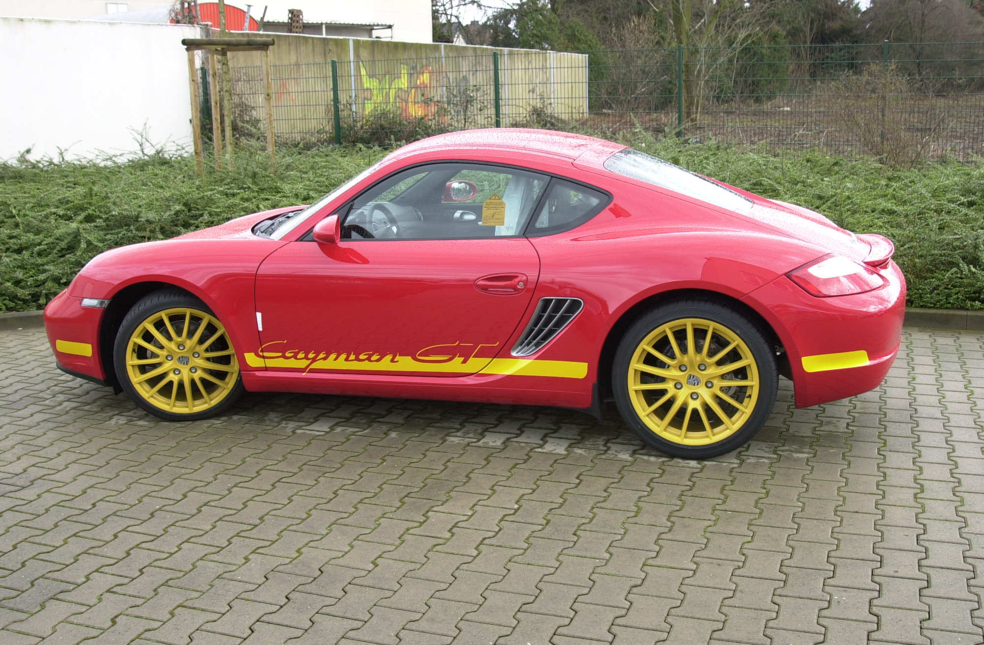 Porsche Cayman Beschriftung