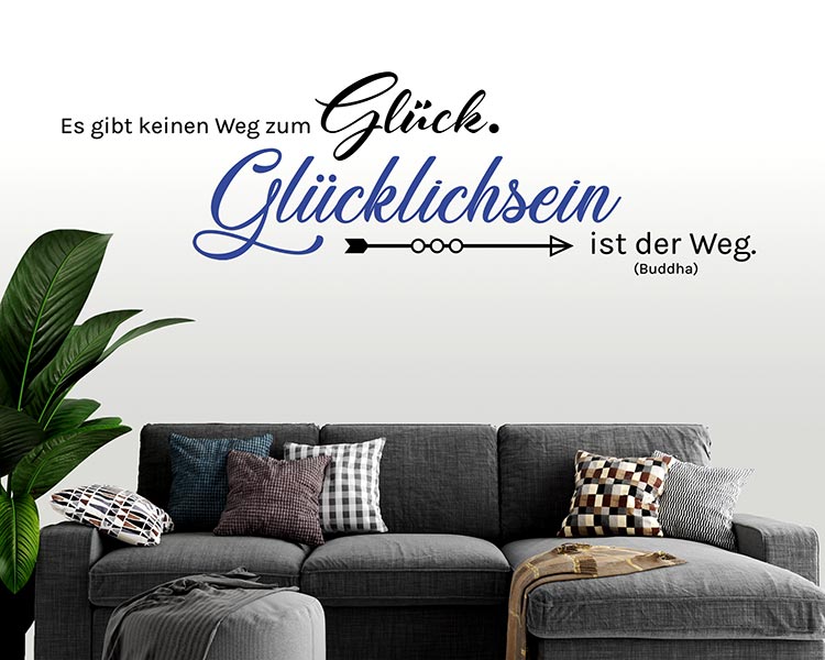 Wandtattoo Wohnraum